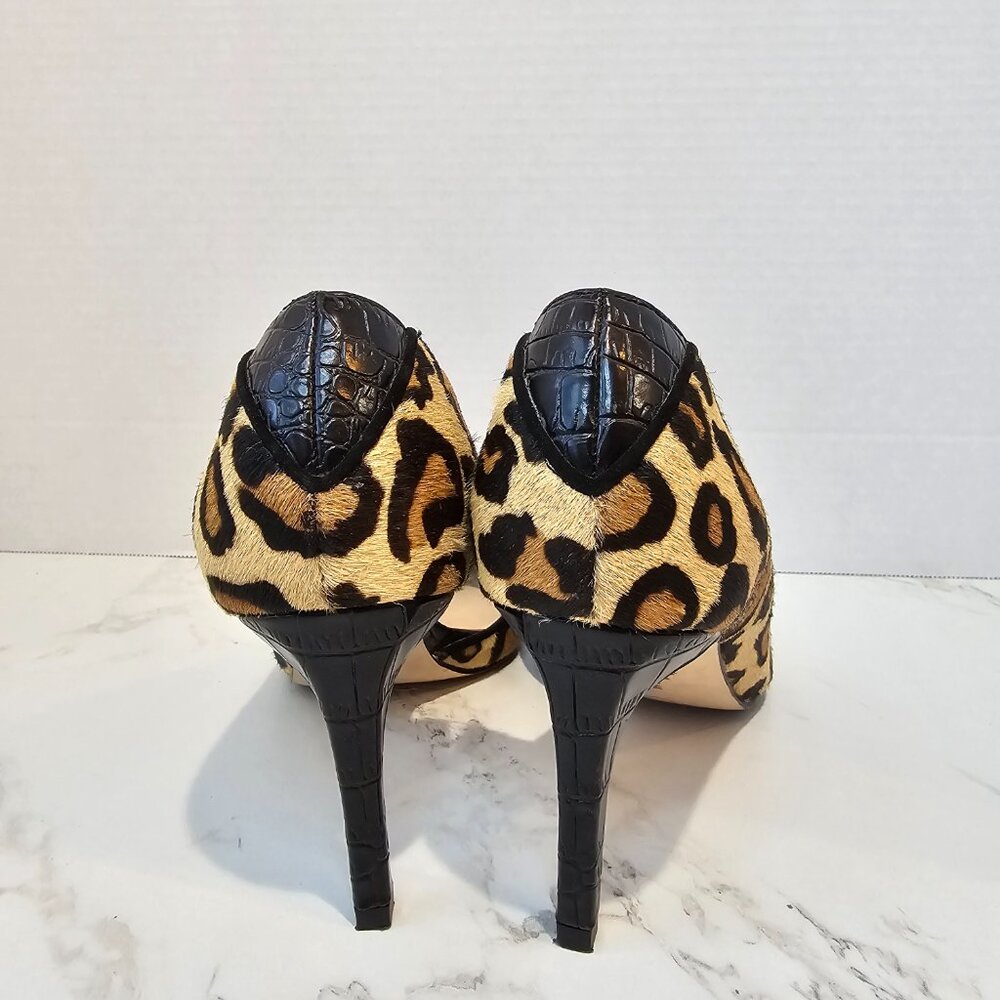 Sam Edelman Leopard Print Heels - Picture 4 of 5